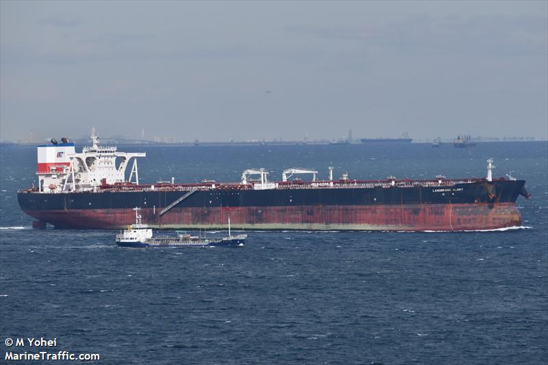landbridge glory (Crude Oil Tanker) - IMO 9828778, MMSI 477286600, Call Sign VRSH9 under the flag of Hong Kong