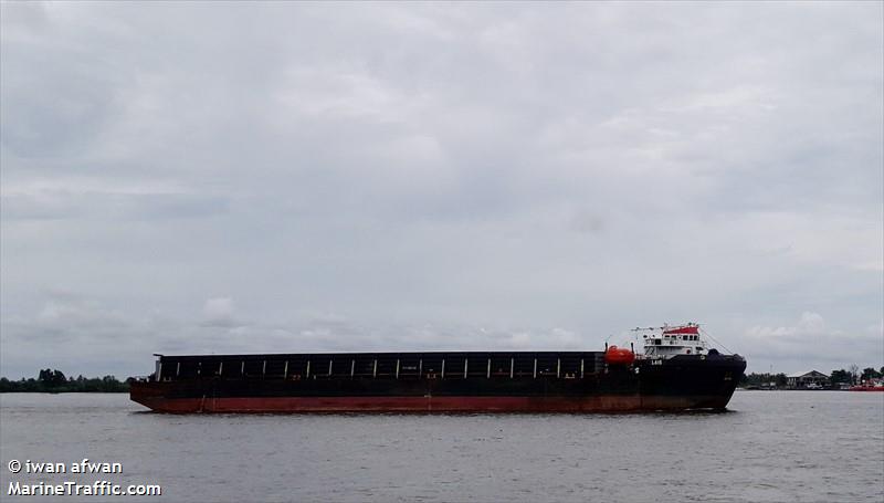 lais (Deck Cargo Ship) - IMO 9484596, MMSI 525002015, Call Sign PNFR under the flag of Indonesia