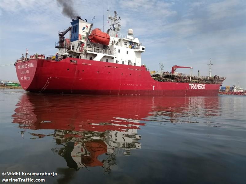 transko bima (Bitumen Tanker) - IMO 9418951, MMSI 525104001, Call Sign YBOJ2 under the flag of Indonesia