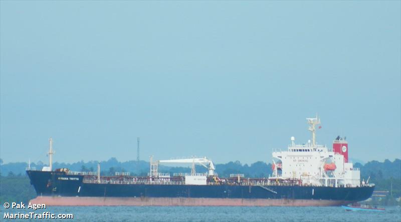 kirana tritya (Oil Products Tanker) - IMO 9279678, MMSI 525119099, Call Sign YCMA2 under the flag of Indonesia
