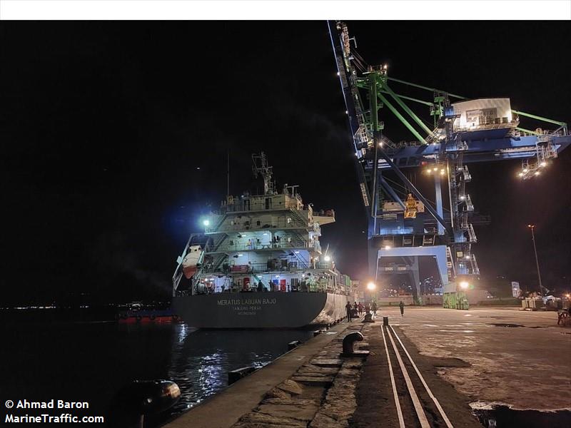 meratus labuan bajo (Container Ship) - IMO 9821500, MMSI 525125008, Call Sign YCDR2 under the flag of Indonesia