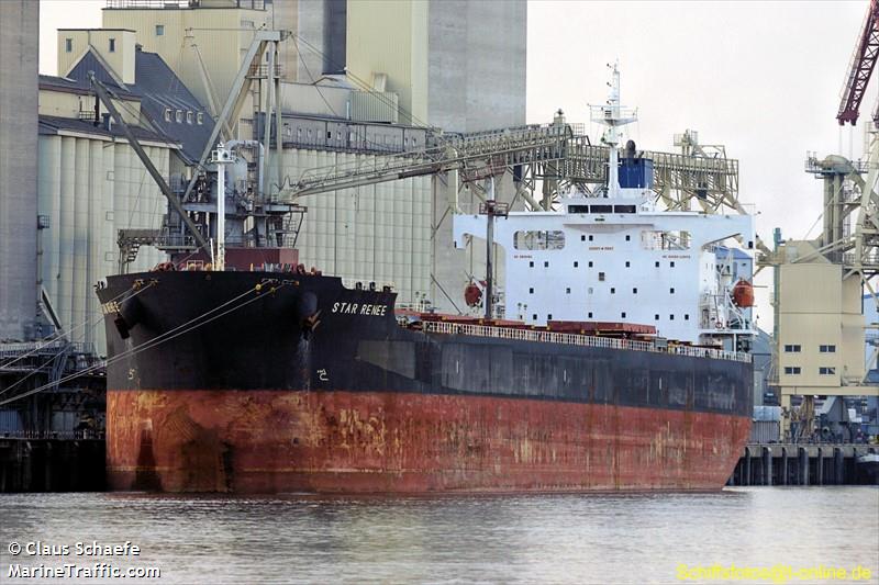 star renee (Bulk Carrier) - IMO 9328948, MMSI 538002636, Call Sign V7KK7 under the flag of Marshall Islands