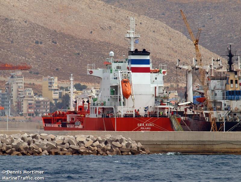 sea king (Chemical/Oil Products Tanker) - IMO 9326641, MMSI 538003060, Call Sign V7OC7 under the flag of Marshall Islands