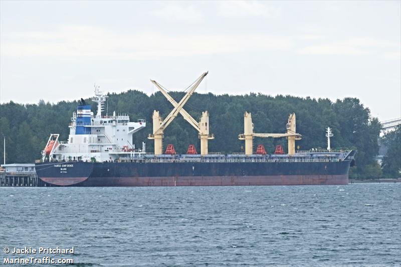 taurus confidence (Bulk Carrier) - IMO 9719666, MMSI 538006548, Call Sign V7OG3 under the flag of Marshall Islands