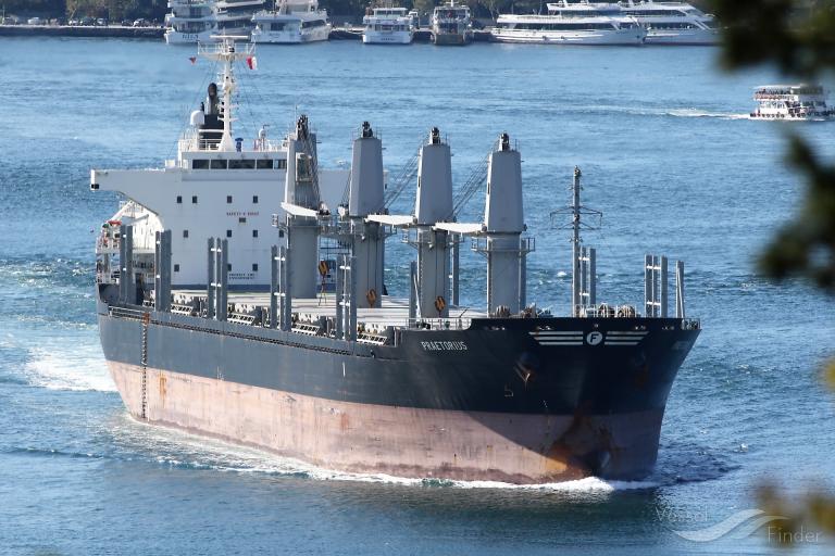 praetorius (Bulk Carrier) - IMO 9470856, MMSI 538008454, Call Sign V7A2375 under the flag of Marshall Islands