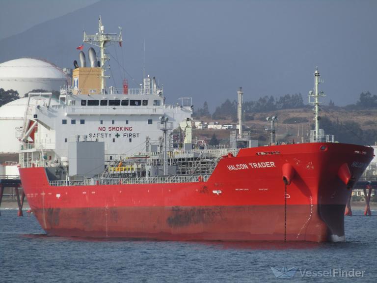 halcon trader (Chemical/Oil Products Tanker) - IMO 9742053, MMSI 548931000, Call Sign DUHU under the flag of Philippines