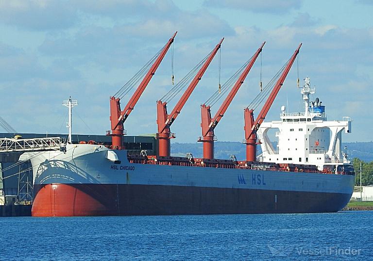 hsl chicago (Bulk Carrier) - IMO 9888209, MMSI 563114800, Call Sign 9V6729 under the flag of Singapore