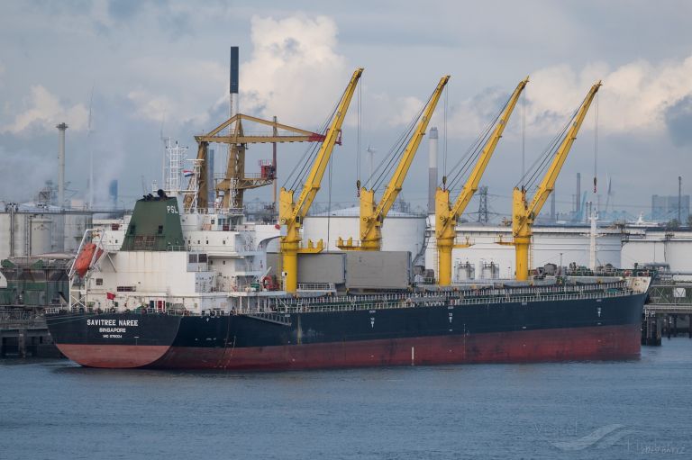 savitree naree (Bulk Carrier) - IMO 9751224, MMSI 563907000, Call Sign 9V3873 under the flag of Singapore