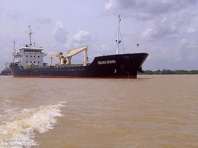 quang minh 5 (General Cargo Ship) - IMO 9547893, MMSI 574422000, Call Sign 3WQM9 under the flag of Vietnam