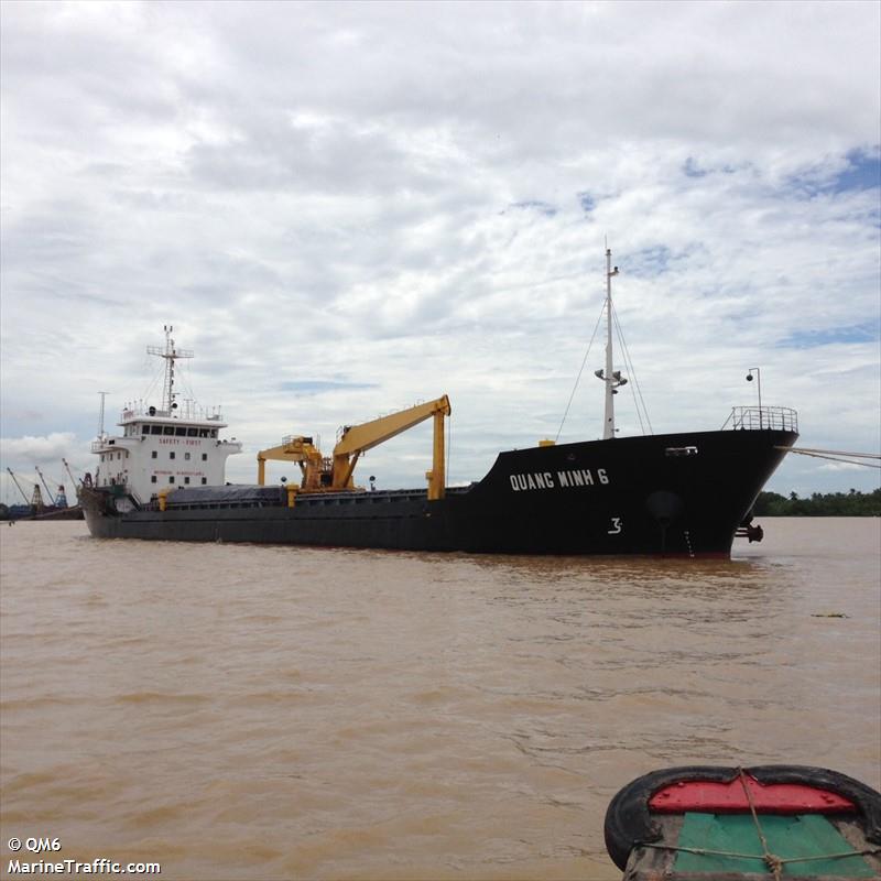 quang minh 6 (General Cargo Ship) - IMO 9550993, MMSI 574920000, Call Sign XVVX under the flag of Vietnam