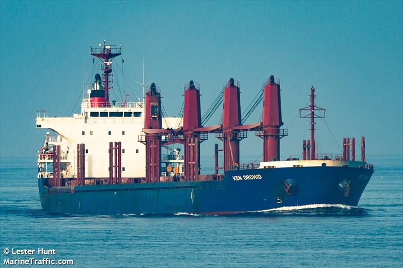 ken orchid (Bulk Carrier) - IMO 9598153, MMSI 636014693, Call Sign A8VZ2 under the flag of Liberia