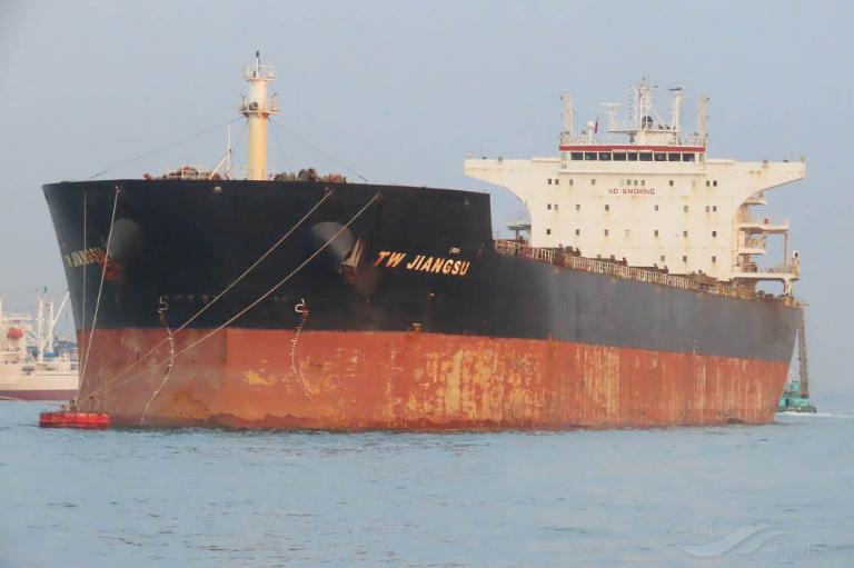 tw jiangsu (Bulk Carrier) - IMO 9603532, MMSI 636015513, Call Sign D5BF6 under the flag of Liberia