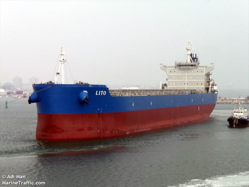 lito (Bulk Carrier) - IMO 9601338, MMSI 636015548, Call Sign D5BL2 under the flag of Liberia