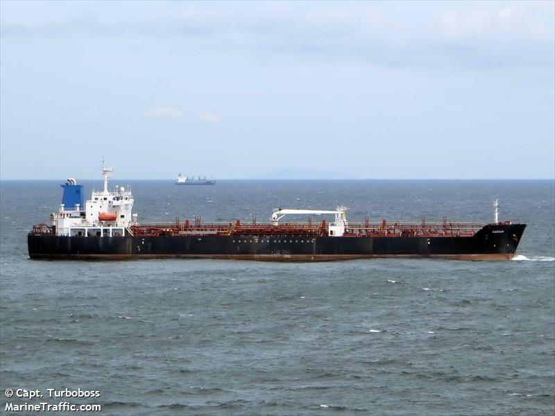 caesar (Chemical/Oil Products Tanker) - IMO 9235696, MMSI 636018234, Call Sign D5OT8 under the flag of Liberia