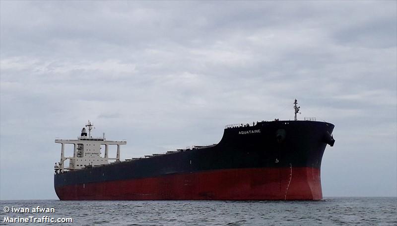 aquataine (Bulk Carrier) - IMO 9446453, MMSI 636018337, Call Sign D5PG8 under the flag of Liberia