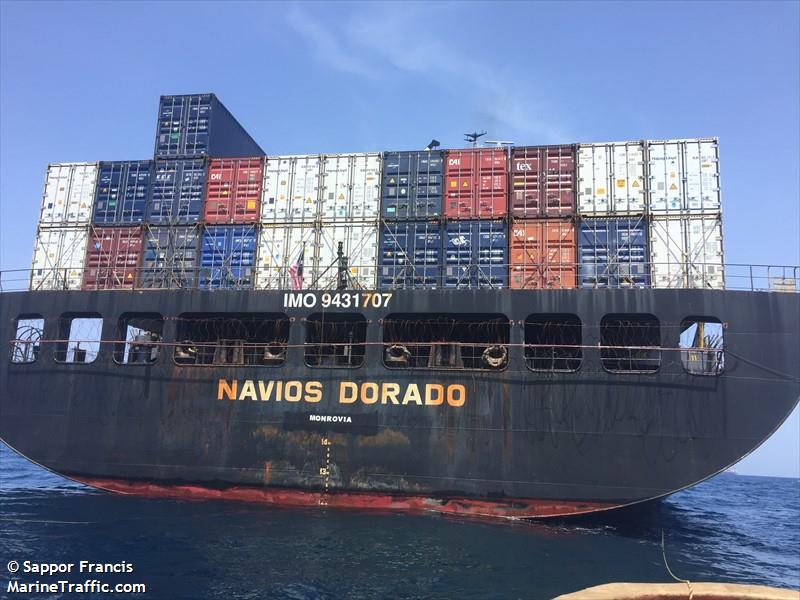 navios dorado (Container Ship) - IMO 9431707, MMSI 636018563, Call Sign D5QG6 under the flag of Liberia