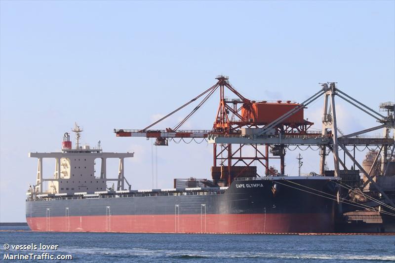 cape olympia (Bulk Carrier) - IMO 9860491, MMSI 636019815, Call Sign D5WH4 under the flag of Liberia