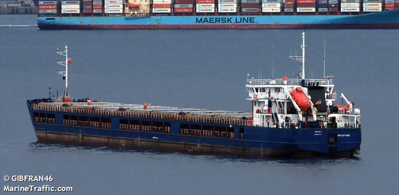 hunter 1 (General Cargo Ship) - IMO 9311892, MMSI 636020303, Call Sign D5YP5 under the flag of Liberia