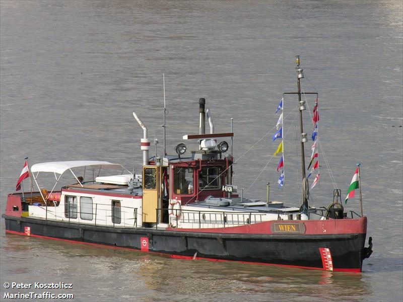 wien (Other type) - IMO , MMSI 203163100, Call Sign OEX2234 under the flag of Austria