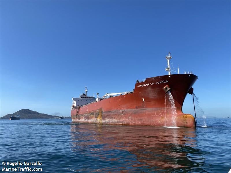 virgen de la aurora (Chemical/Oil Products Tanker) - IMO 9667930, MMSI 210106000, Call Sign 5BQG5 under the flag of Cyprus