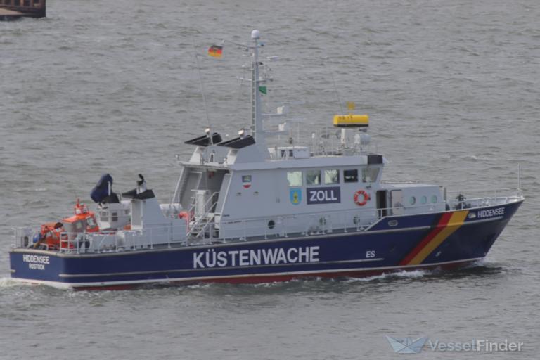 zb hiddensee (Law enforcment) - IMO , MMSI 211217670, Call Sign DLVK under the flag of Germany