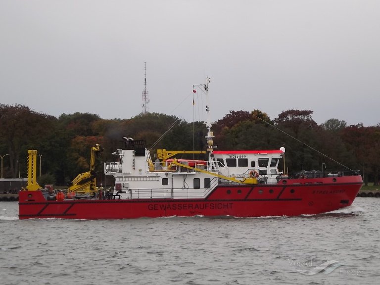 strelasund (Pollution Control Vessel) - IMO 9246956, MMSI 211378550, Call Sign DBVE under the flag of Germany