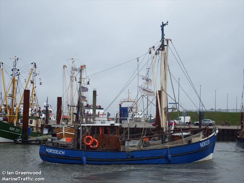 nordmeer (Fishing vessel) - IMO , MMSI 211490000, Call Sign DCDB under the flag of Germany