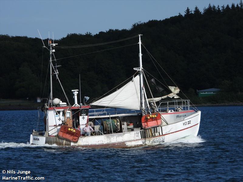 maria (Fishing vessel) - IMO , MMSI 211586630, Call Sign DJDZ under the flag of Germany