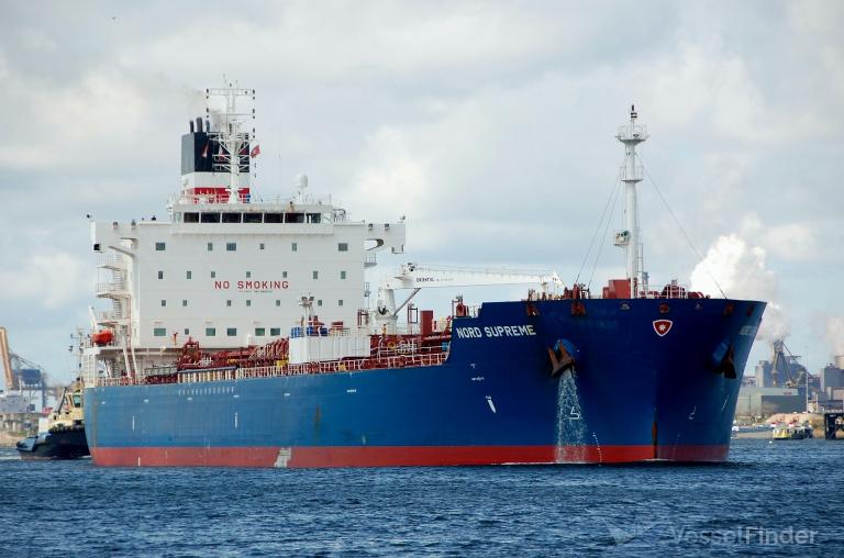nord supreme (Chemical/Oil Products Tanker) - IMO 9692131, MMSI 219602000, Call Sign OWPB2 under the flag of Denmark