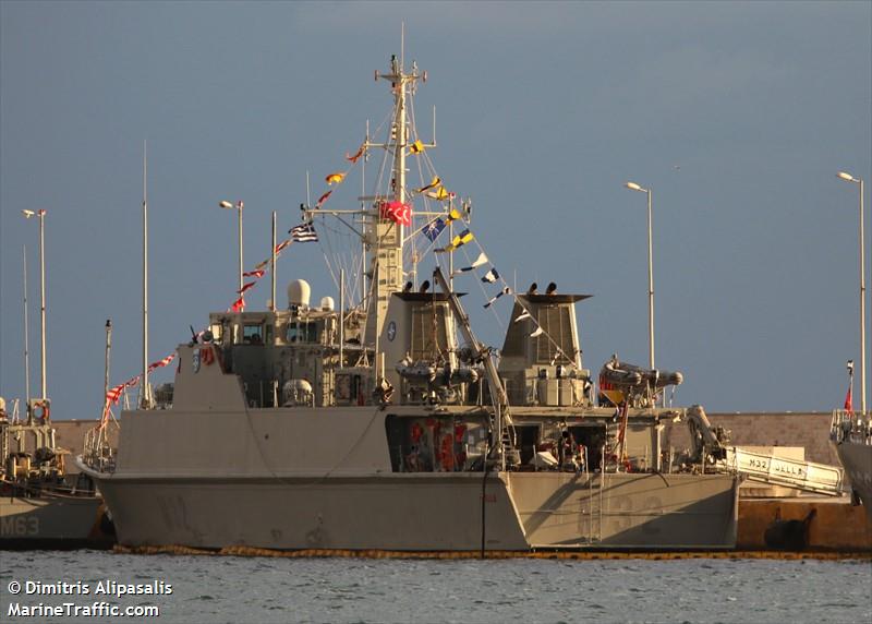 m-32 (Military ops) - IMO , MMSI 224062750, Call Sign P3TY7 under the flag of Spain
