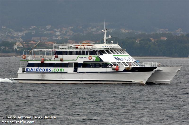 arroyos (Passenger ship) - IMO , MMSI 224092860, Call Sign EAYJ under the flag of Spain