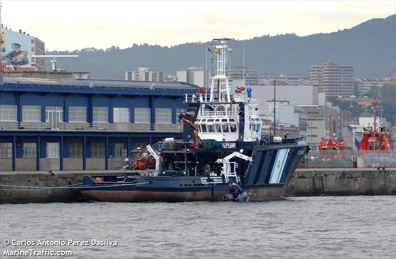 sebastian de ocampo (Search & Rescue Vessel) - IMO 9329021, MMSI 224111000, Call Sign ECIF under the flag of Spain