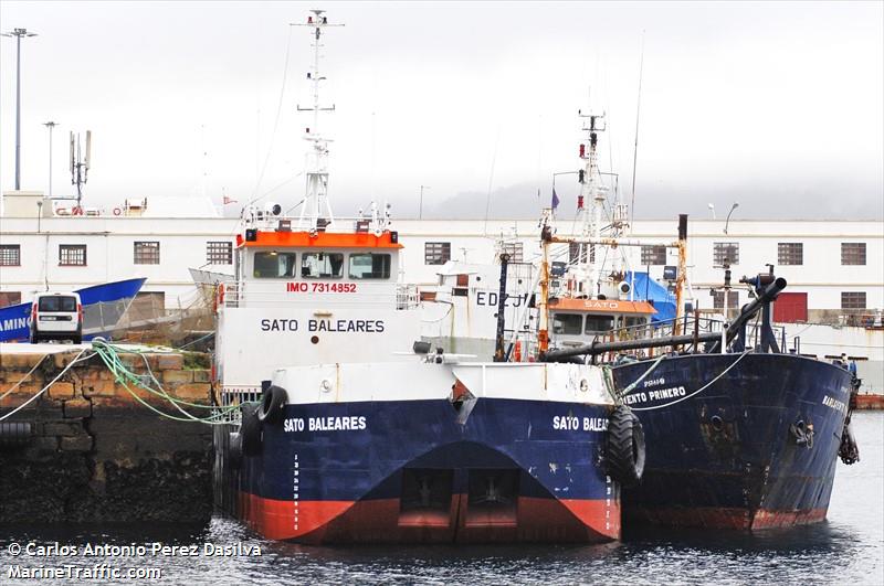 sato baleares (Motor Hopper) - IMO 7314852, MMSI 224290750, Call Sign EACY under the flag of Spain