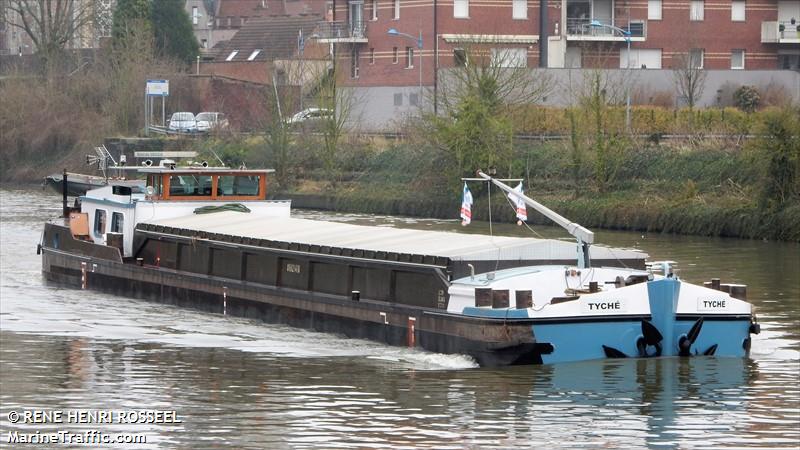 tyche (Cargo ship) - IMO , MMSI 226004190, Call Sign FM4973 under the flag of France