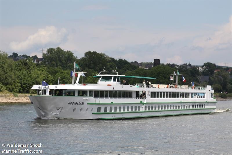 modigliani (Passenger ship) - IMO , MMSI 227773630, Call Sign FM3193 under the flag of France