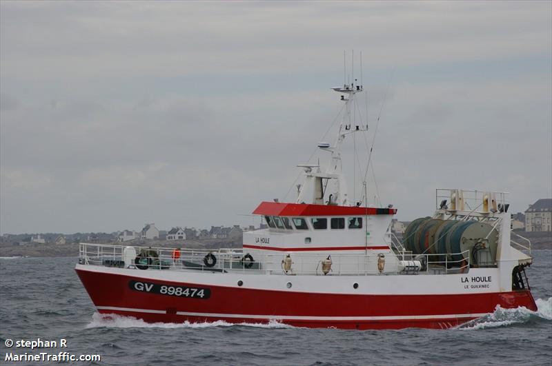 la houle (Fishing vessel) - IMO , MMSI 228236600, Call Sign FMID under the flag of France