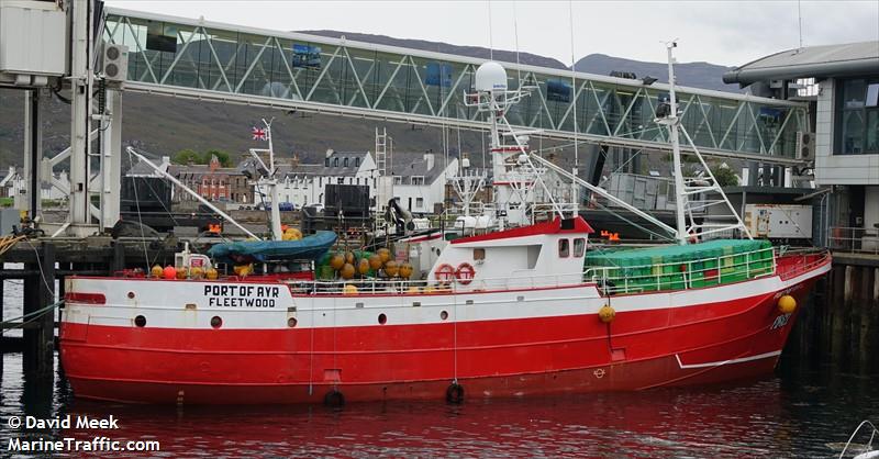 lord miles (Fishing Vessel) - IMO 7363138, MMSI 232006820, Call Sign MRNC8 under the flag of United Kingdom (UK)