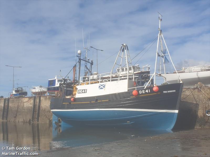 twa gordons de41 (Fishing vessel) - IMO , MMSI 235024416, Call Sign MUNJ under the flag of United Kingdom (UK)
