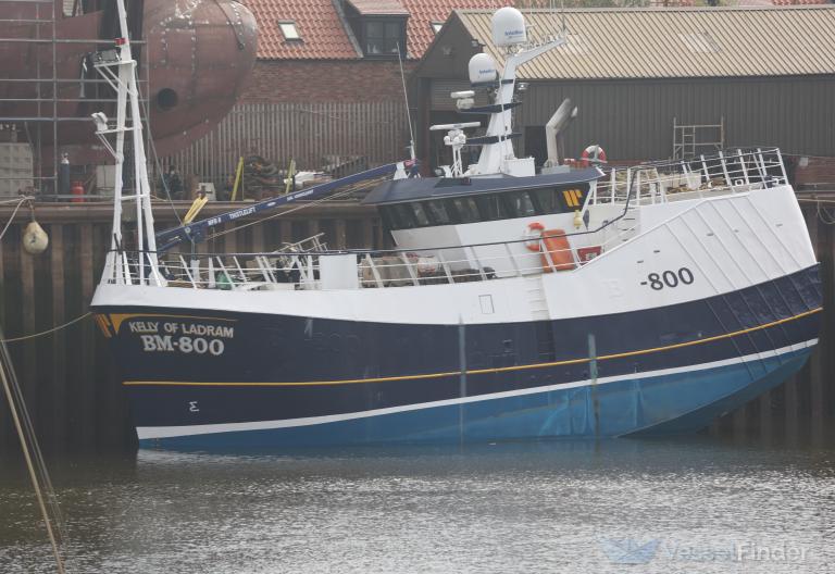kelly of ladram (Fishing vessel) - IMO , MMSI 235070957, Call Sign 2CAF2 under the flag of United Kingdom (UK)