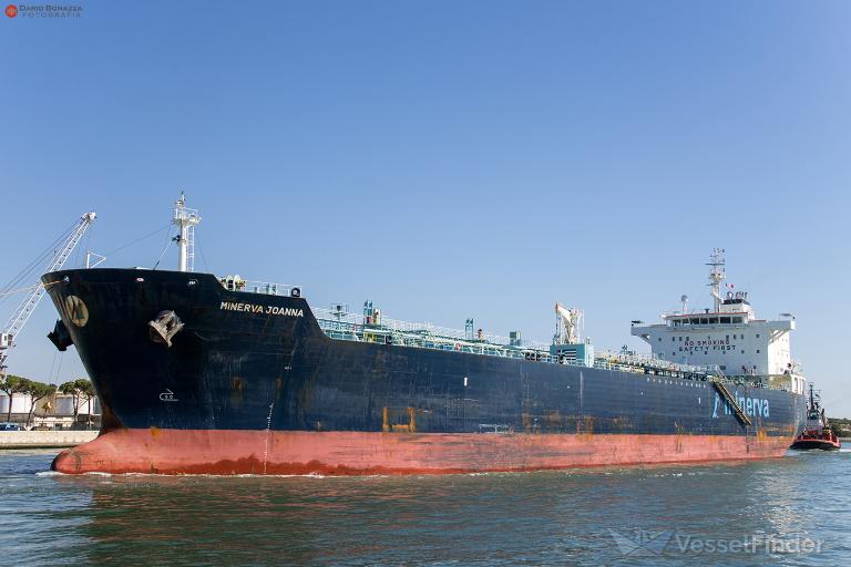 minerva joanna (Chemical/Oil Products Tanker) - IMO 9380386, MMSI 240788000, Call Sign SVAB9 under the flag of Greece