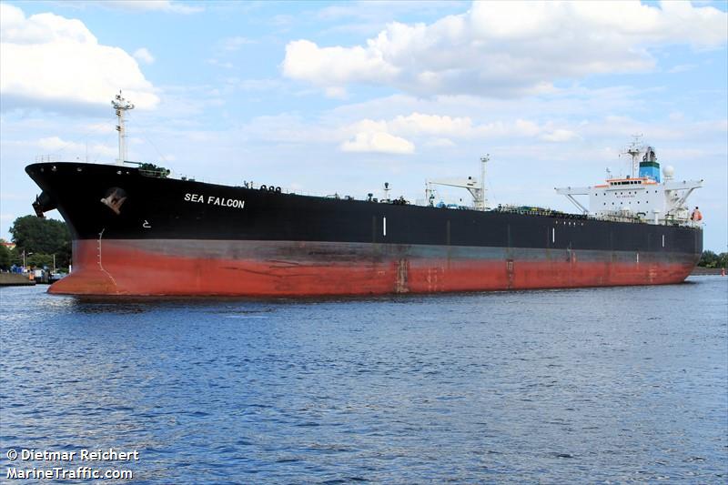 sea falcon (Crude Oil Tanker) - IMO 9346859, MMSI 241326000, Call Sign SVBZ6 under the flag of Greece