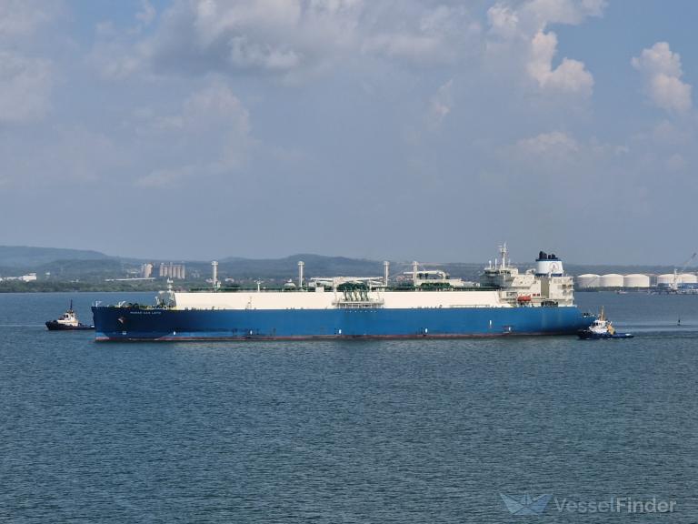 maran gas leto (LNG Tanker) - IMO 9682576, MMSI 241355000, Call Sign SVCC3 under the flag of Greece