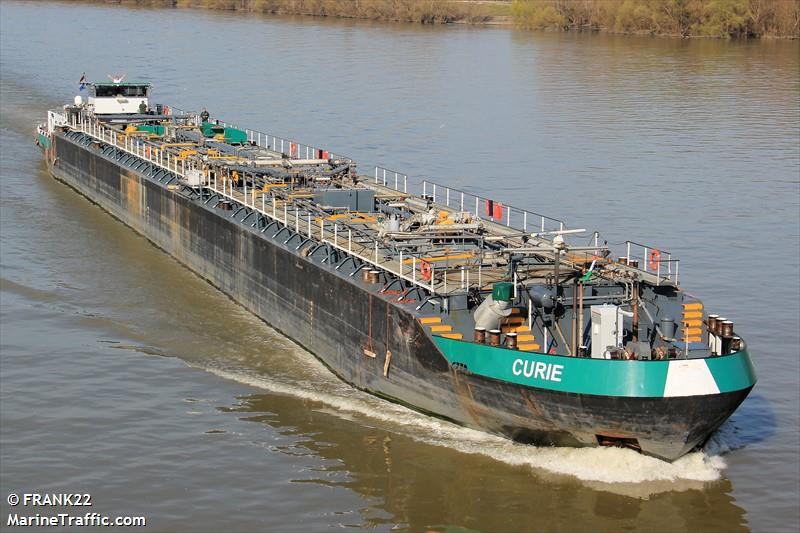 curie (Cargo ship) - IMO , MMSI 244020419, Call Sign PE9032 under the flag of Netherlands