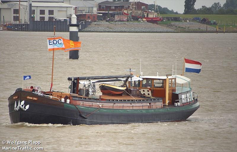 oude jan (Passenger ship) - IMO , MMSI 244750625, Call Sign PD5497 under the flag of Netherlands