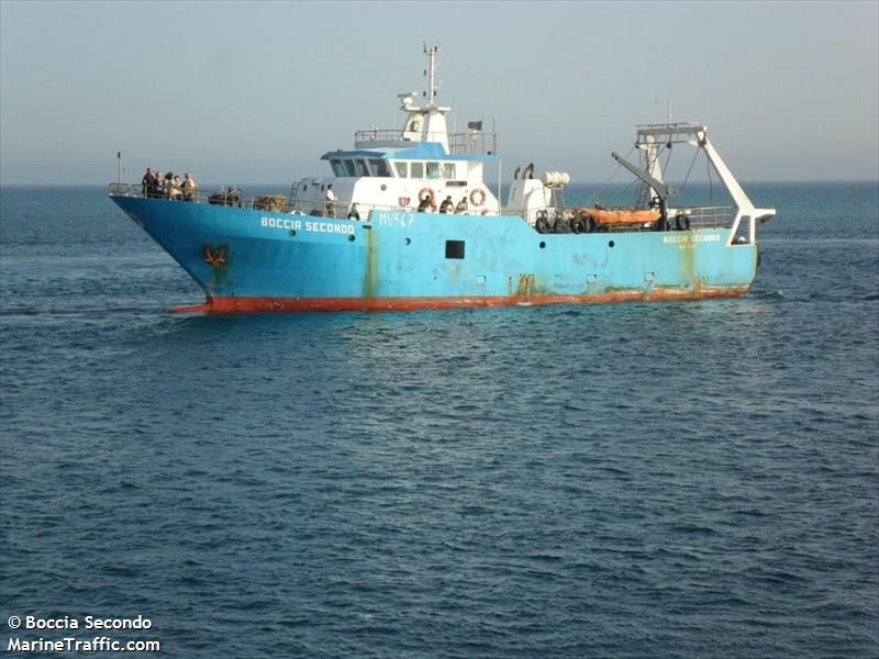 boccia secondo (Fishing Vessel) - IMO 8649357, MMSI 247146590, Call Sign IPUX under the flag of Italy