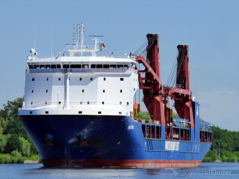 uhl fast (General Cargo Ship) - IMO 9785392, MMSI 255806186, Call Sign CQAI8 under the flag of Madeira