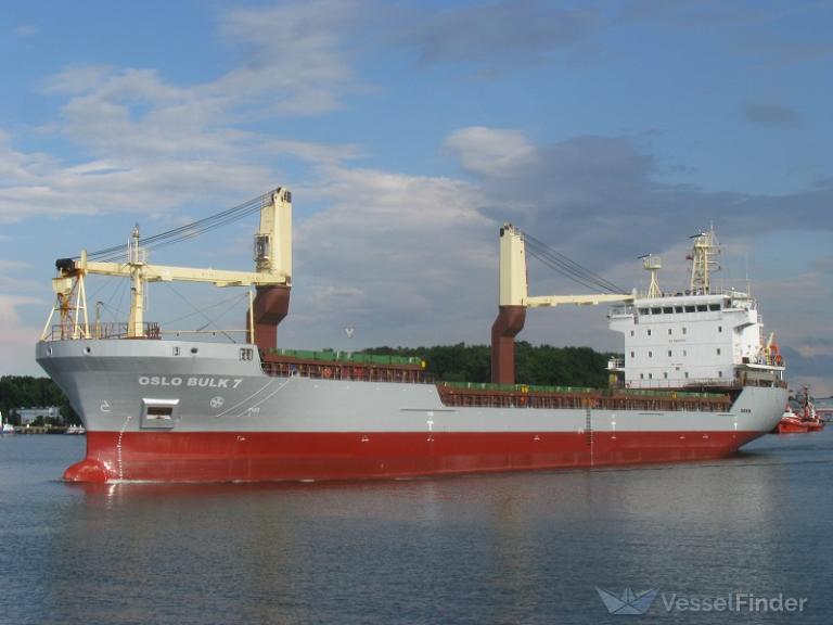 oslo bulk 7 (General Cargo Ship) - IMO 9485801, MMSI 257474000, Call Sign LAID8 under the flag of Norway