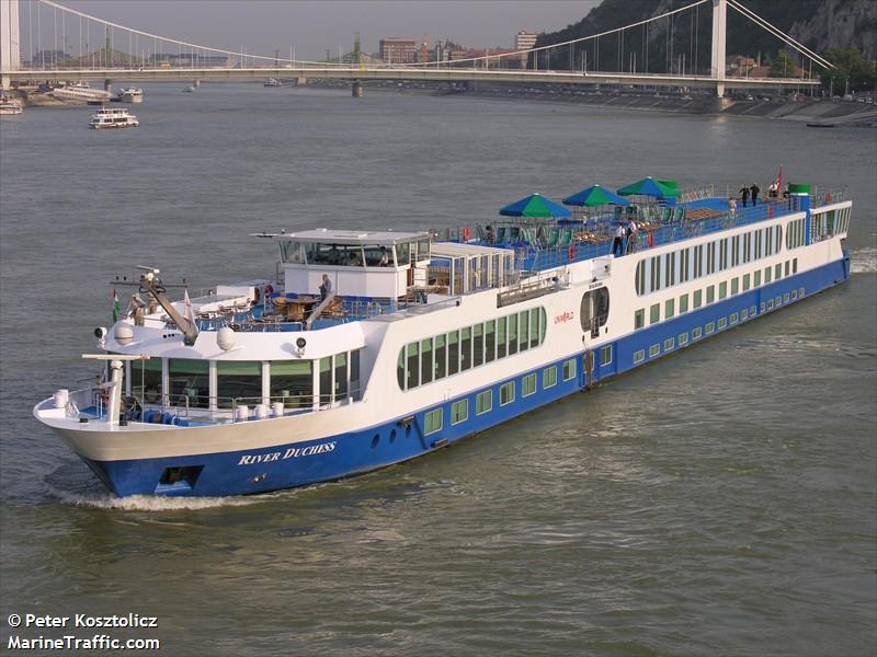 river duchess (Passenger ship) - IMO , MMSI 269057168, Call Sign HE7168 under the flag of Switzerland