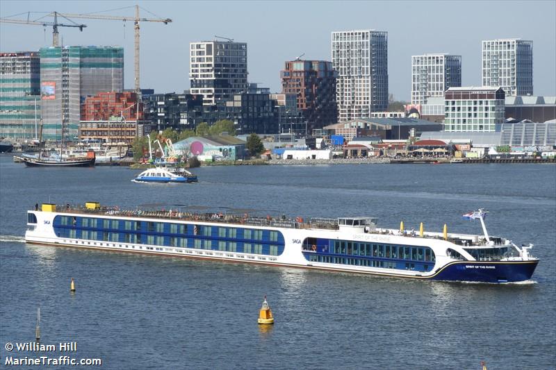 spirit of the rhine (Passenger ship) - IMO , MMSI 269057750, Call Sign HE7750 under the flag of Switzerland