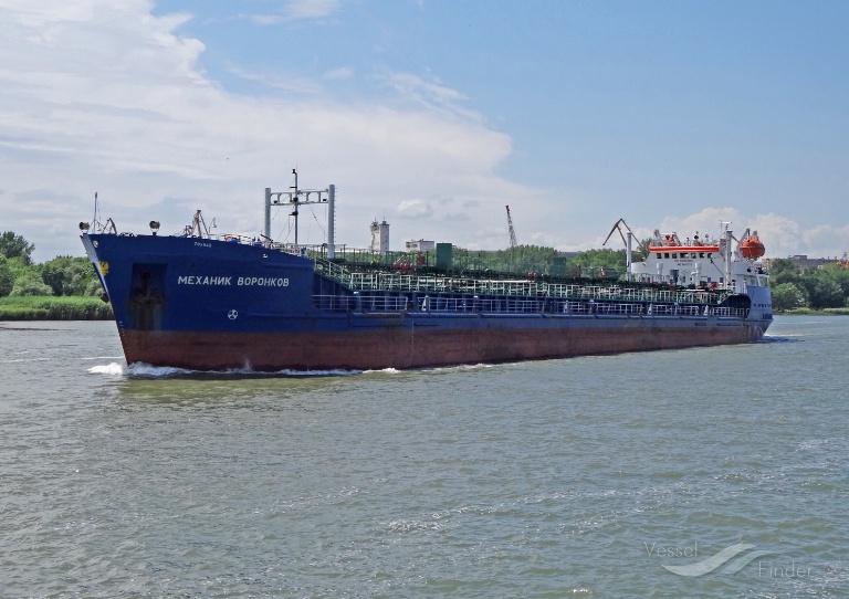 mekhanik voronkov (Oil Products Tanker) - IMO 8867179, MMSI 273349300, Call Sign UITV under the flag of Russia